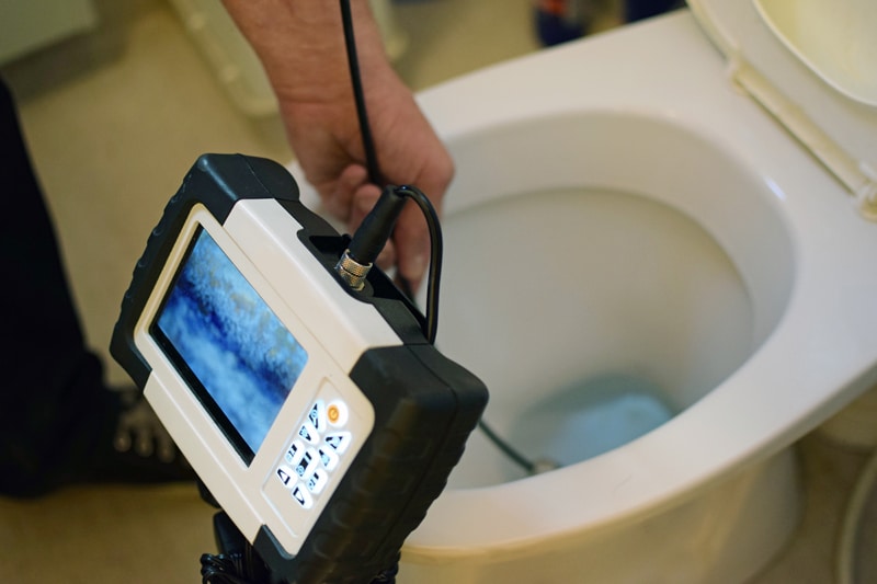 Sewer and Drain Camera Inspection in Solana Beach, California (8294)